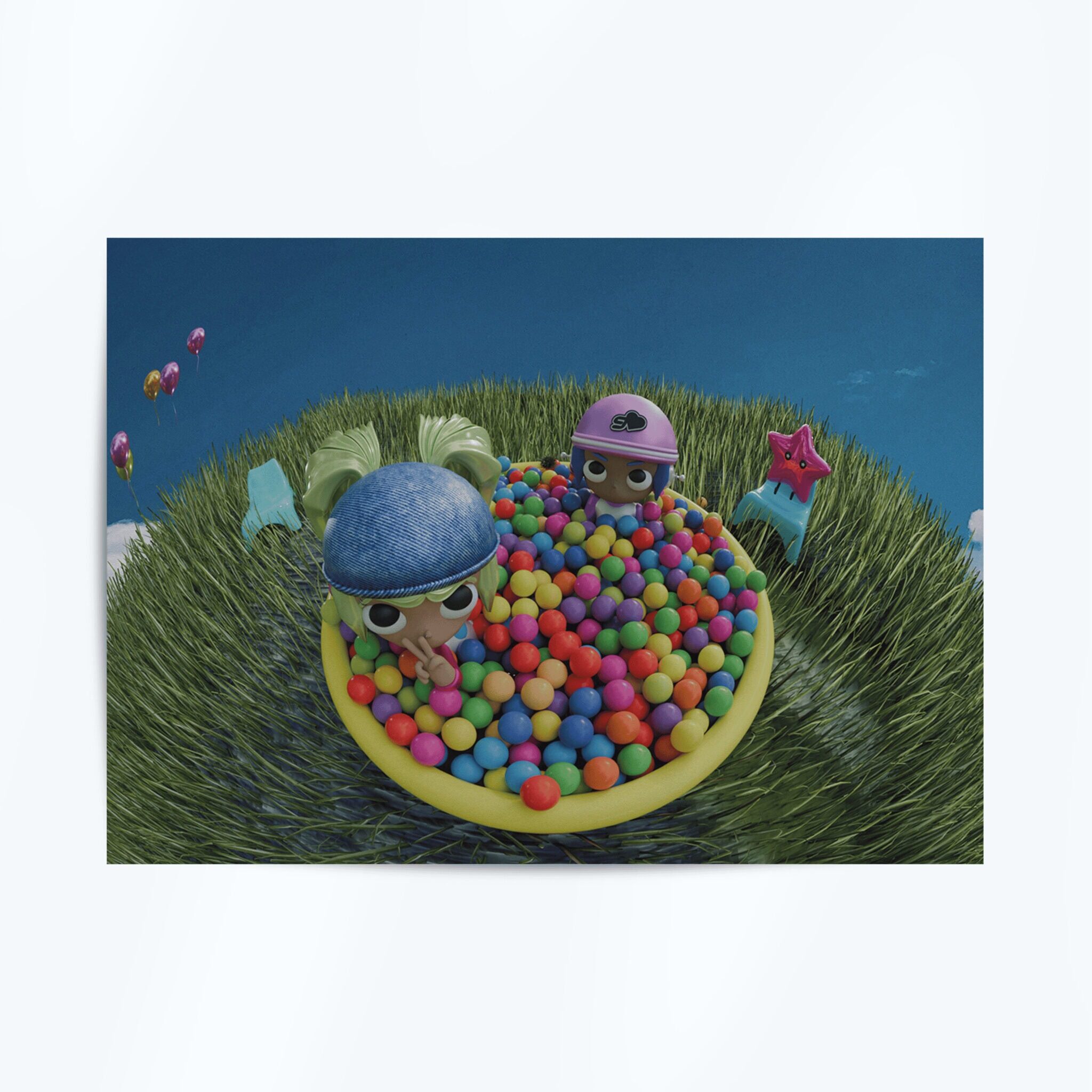 G.URL Ball Pit A4 Poster Thumbnail